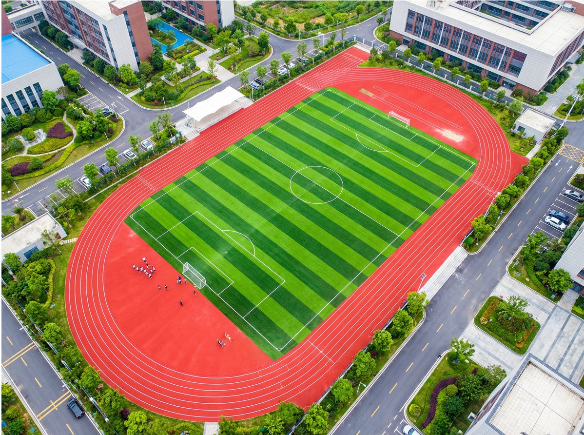 东莞市全塑型塑胶跑道学校塑胶跑道 - 厂家